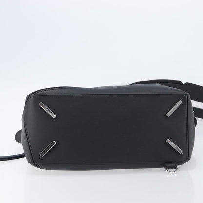 Loewe Puzzle Leather, Black, Leather, Handbag