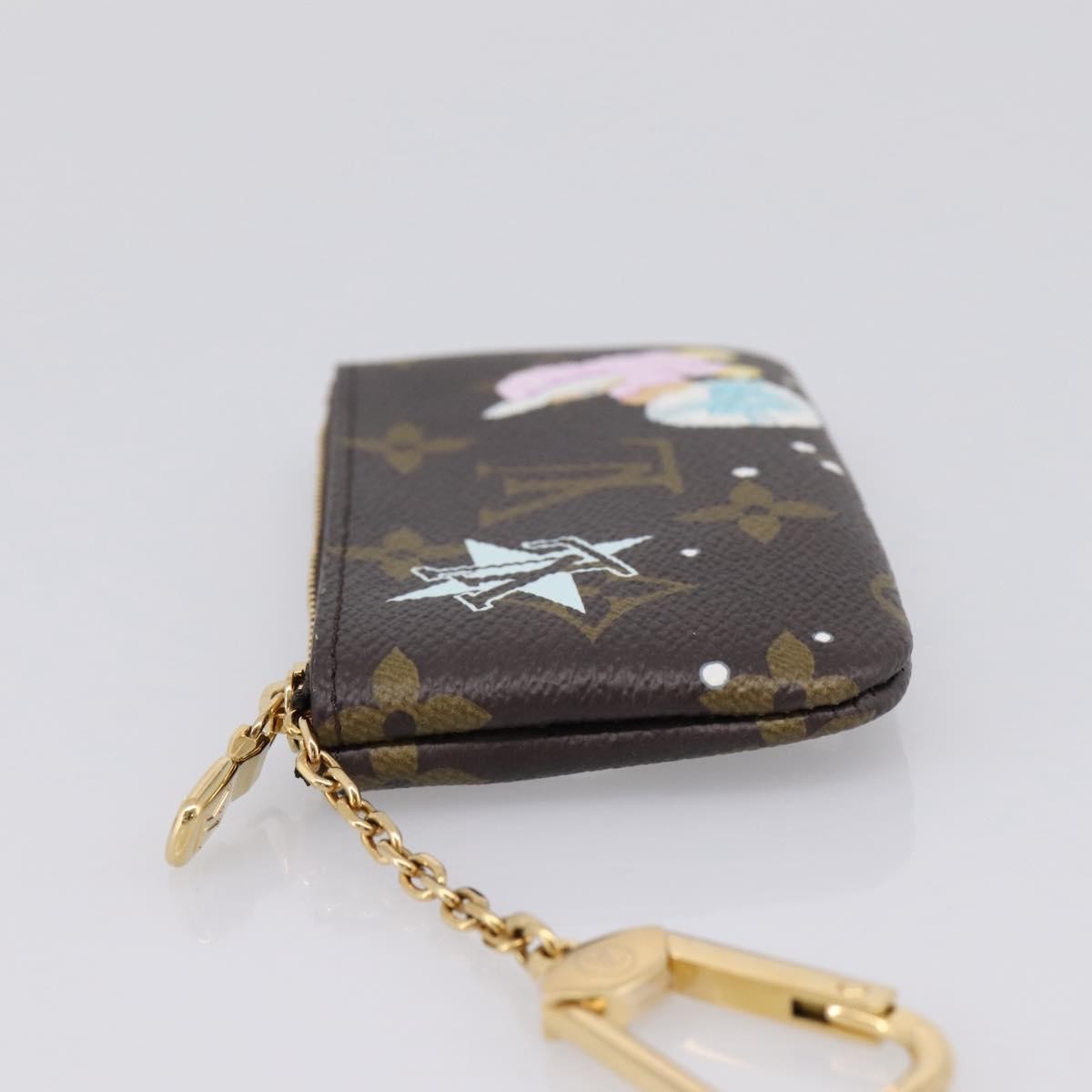 Louis Vuitton Pochette Clés Monogram Vivienne, Brown, Canvas, Wallet