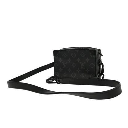 Louis Vuitton Soft Trunk Monogram Eclipse Canvas, Black, Canvas, Shoulder Bag