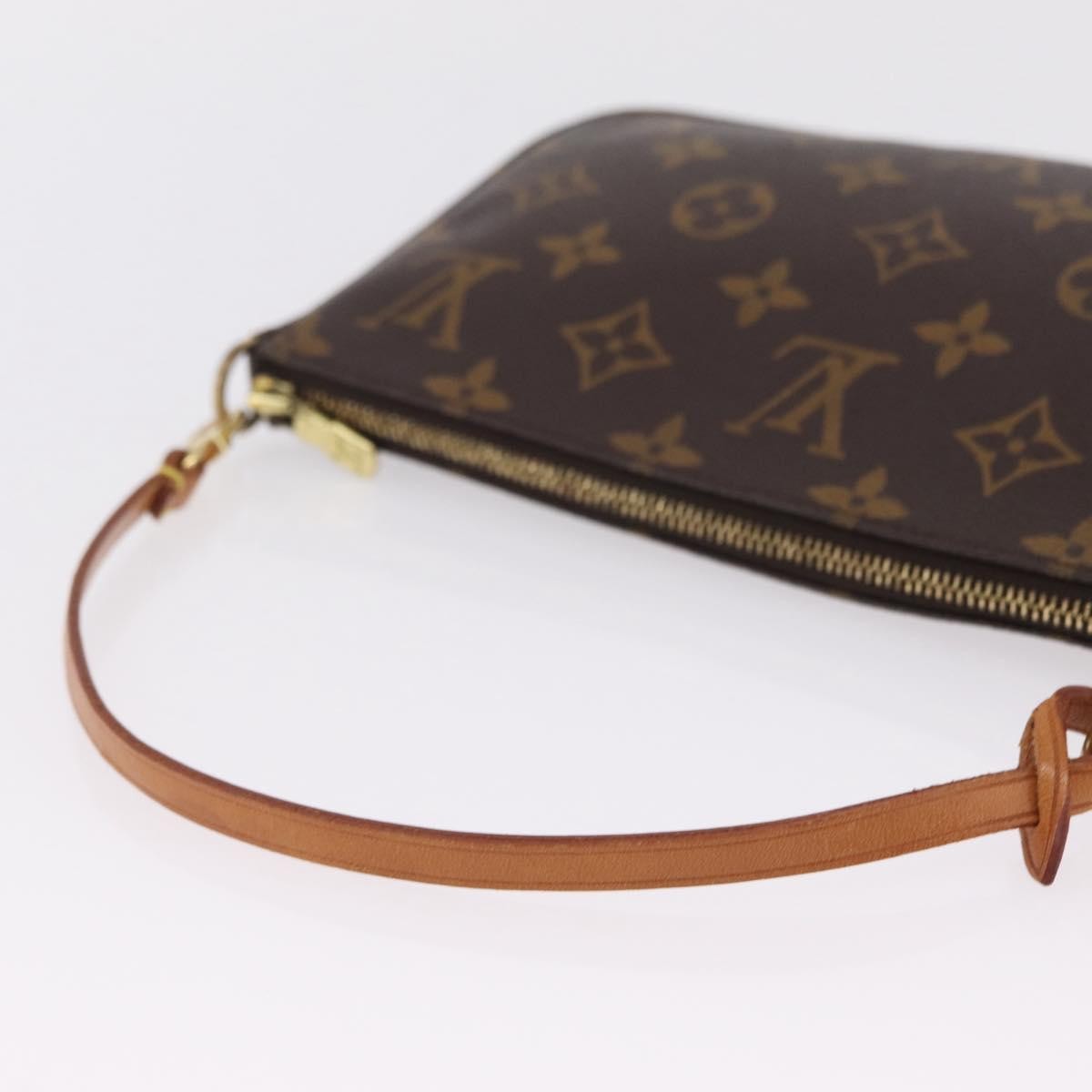 Louis Vuitton Pochette Accessoires NM Monogram Canvas, Brown, Canvas, Clutch