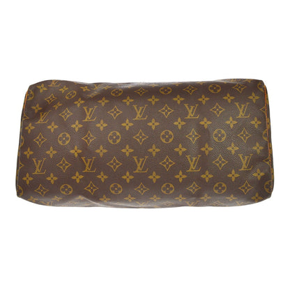 Louis Vuitton Speedy Monogram Canvas, Brown, Canvas, Handbag