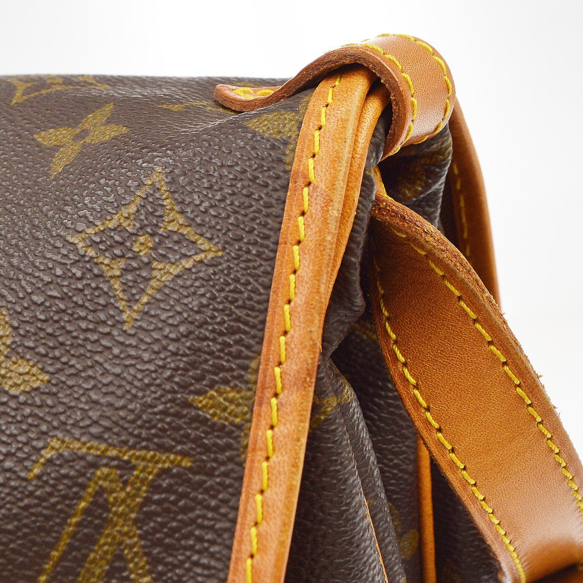 Louis Vuitton Saumur Monogram Canvas, Brown, Canvas, Handbag