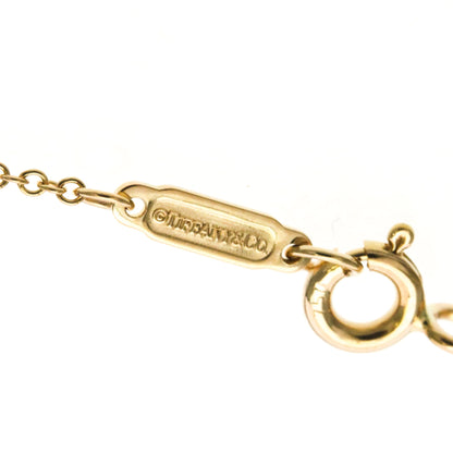 Tiffany & Co. Heart Key Pendant 18K Rose Gold with Diamonds, Gold, Pink Gold, Necklace