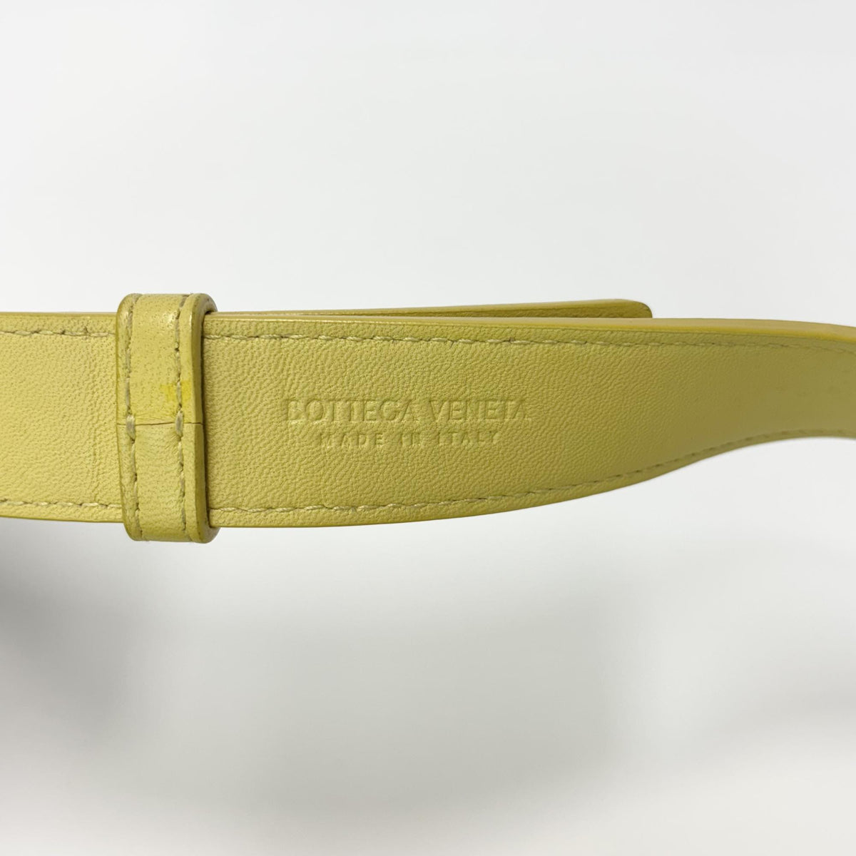Bottega Veneta Fun Cassette Maxi Intrecciato Leather, Yellow, Leather, Crossbody Bag
