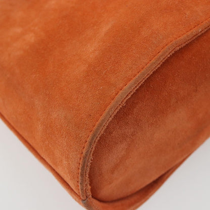 Salvatore Ferragamo Vintage Top handle Suede, Orange, Suede, Handbag