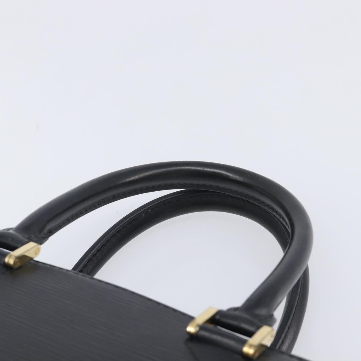 Louis Vuitton Pont Neuf Epi Leather, Black, Leather, Handbag