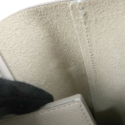 Celine Vertical Cabas Leather, Beige, Leather, Tote Bag