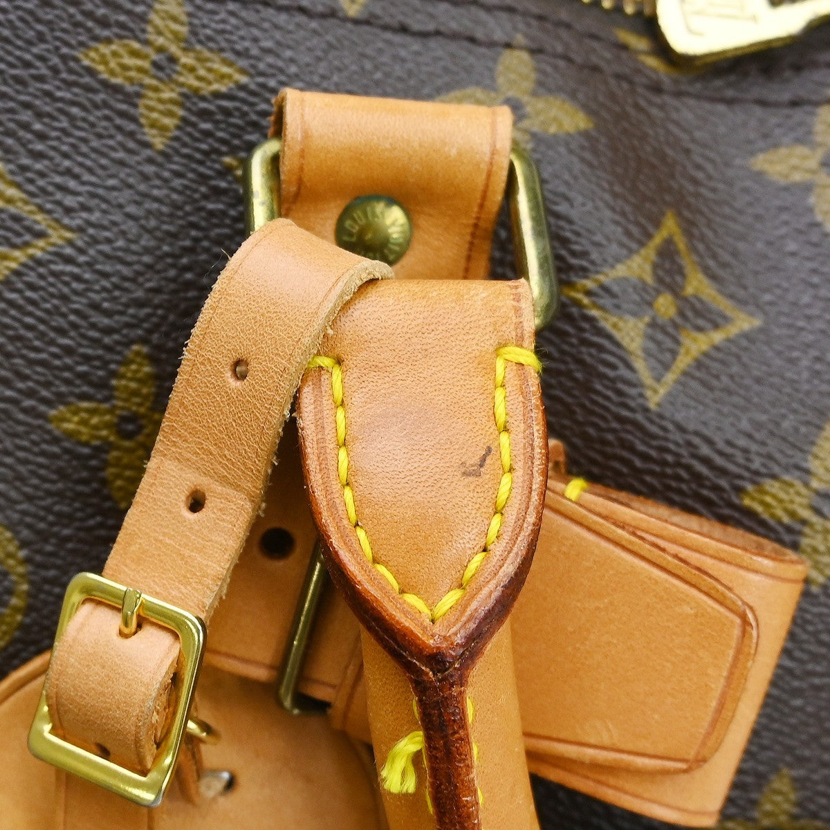 Louis Vuitton Keepall Bandouliere Monogram Canvas, Brown, Canvas, Travel Bag