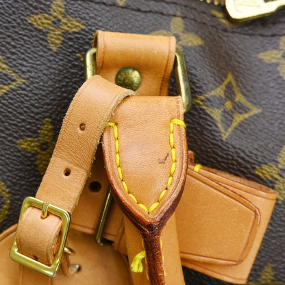 Louis Vuitton Keepall Bandouliere Monogram Canvas, Brown, Canvas, Travel Bag