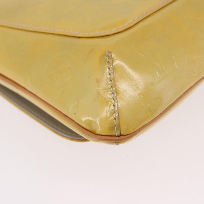 Louis Vuitton Thompson Street Monogram Vernis, Yellow, Patent Leather, Shoulder Bag