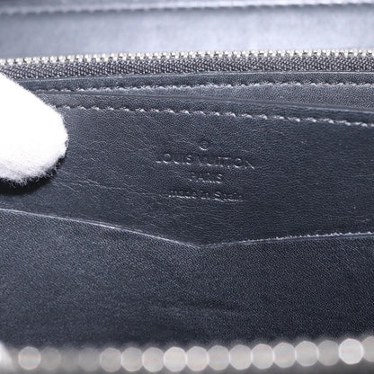 Louis Vuitton Zippy XL Damier Leather, Black, Canvas, Wallet