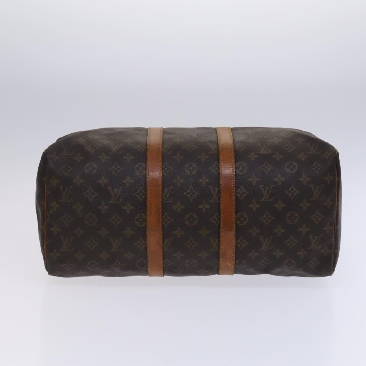 Louis Vuitton Keepall Monogram Canvas, Brown, Canvas, Travel Bag