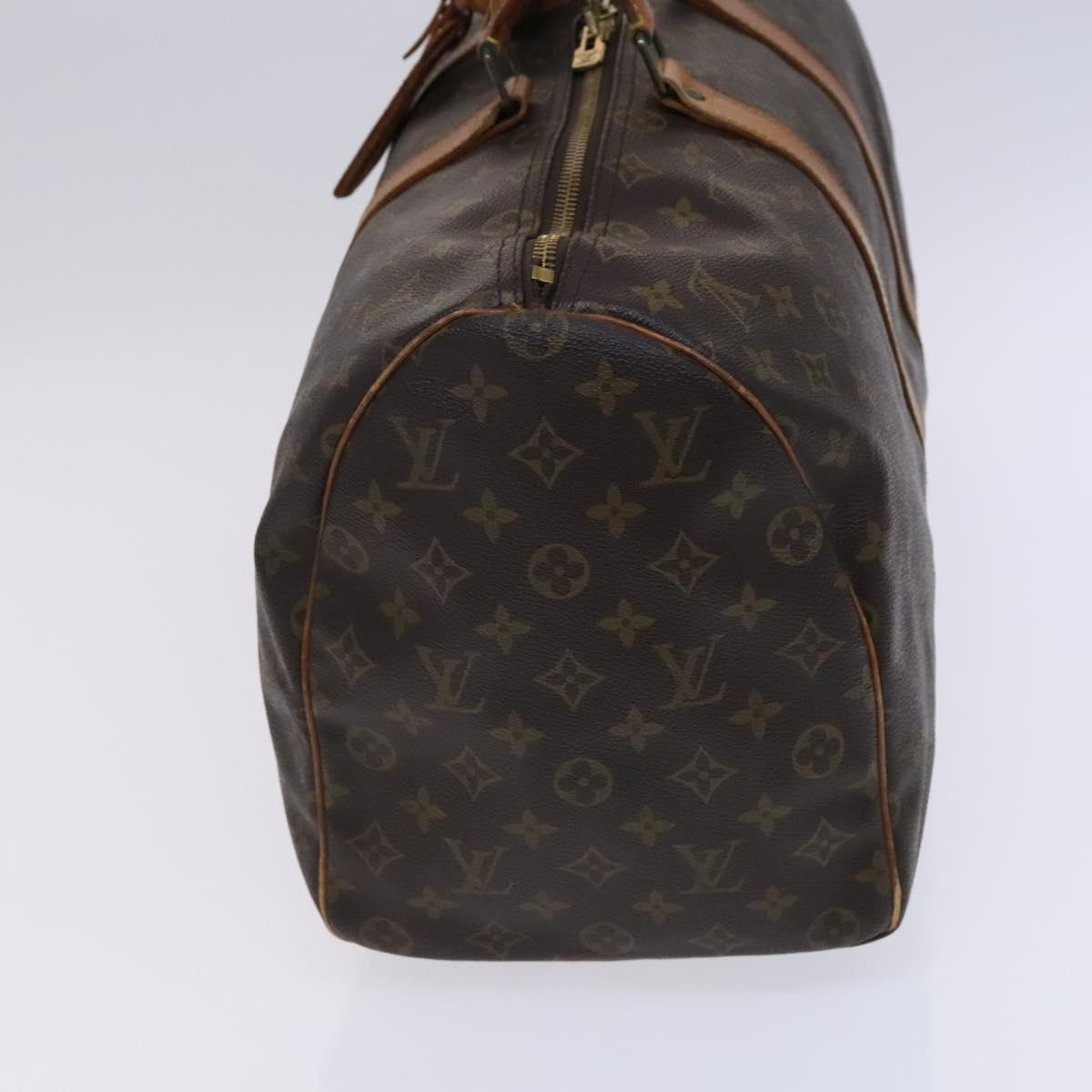 Louis Vuitton Keepall Monogram Canvas, Brown, Canvas, Travel Bag