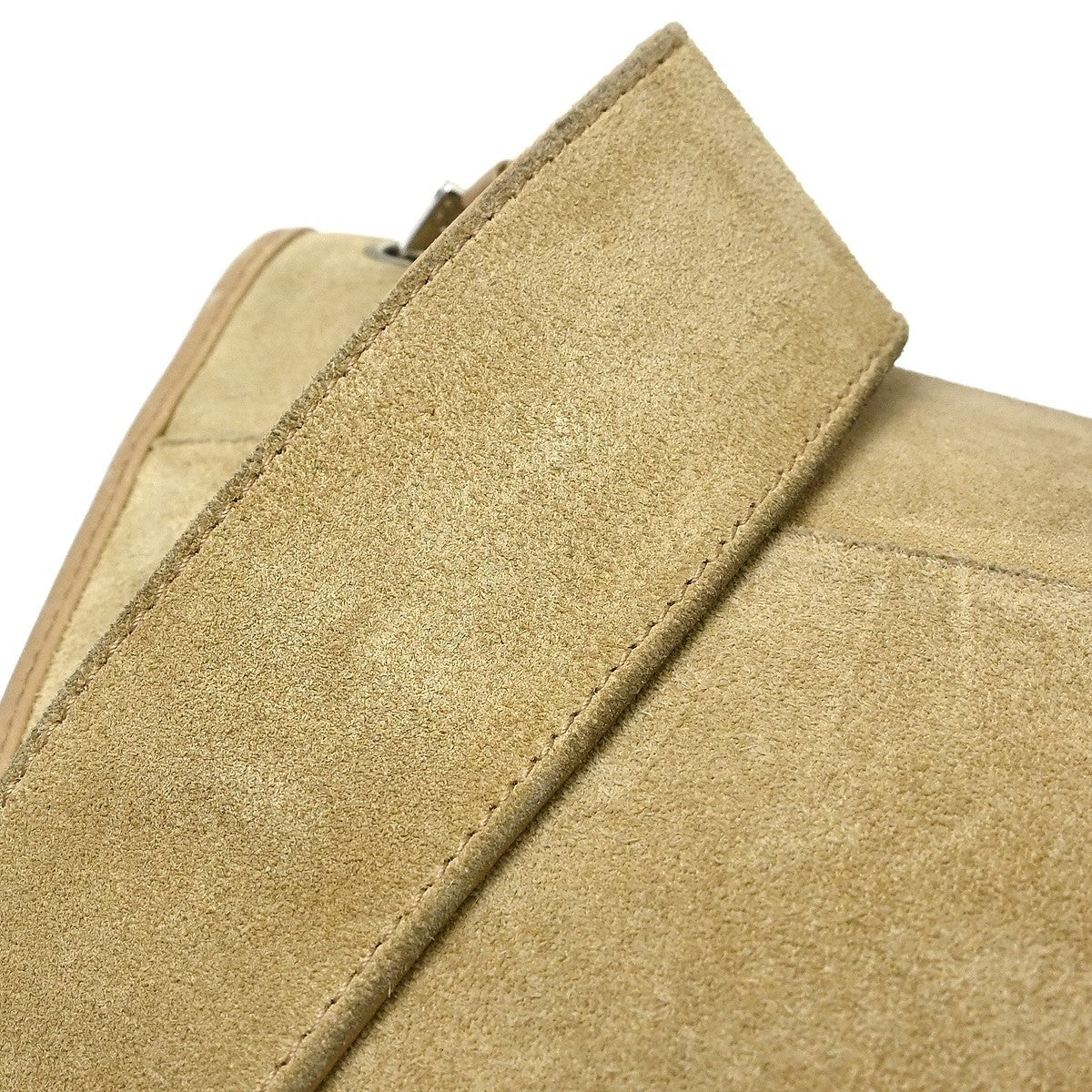 Christian Dior Admit It Suede, Beige, Suede, Shoulder Bag