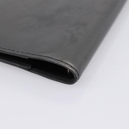Louis Vuitton Agenda Cover Monogram Empreinte Leather, Gray, Canvas, Wallet