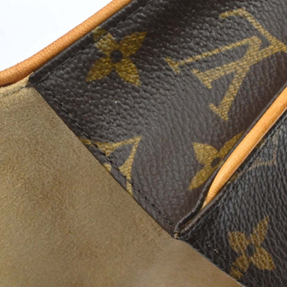 Louis Vuitton Florentine Pochette Monogram Canvas, Brown, Canvas, Clutch
