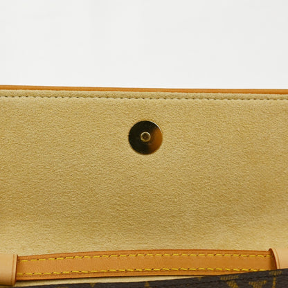Louis Vuitton Twin Monogram Canvas, Brown, Canvas, Clutch