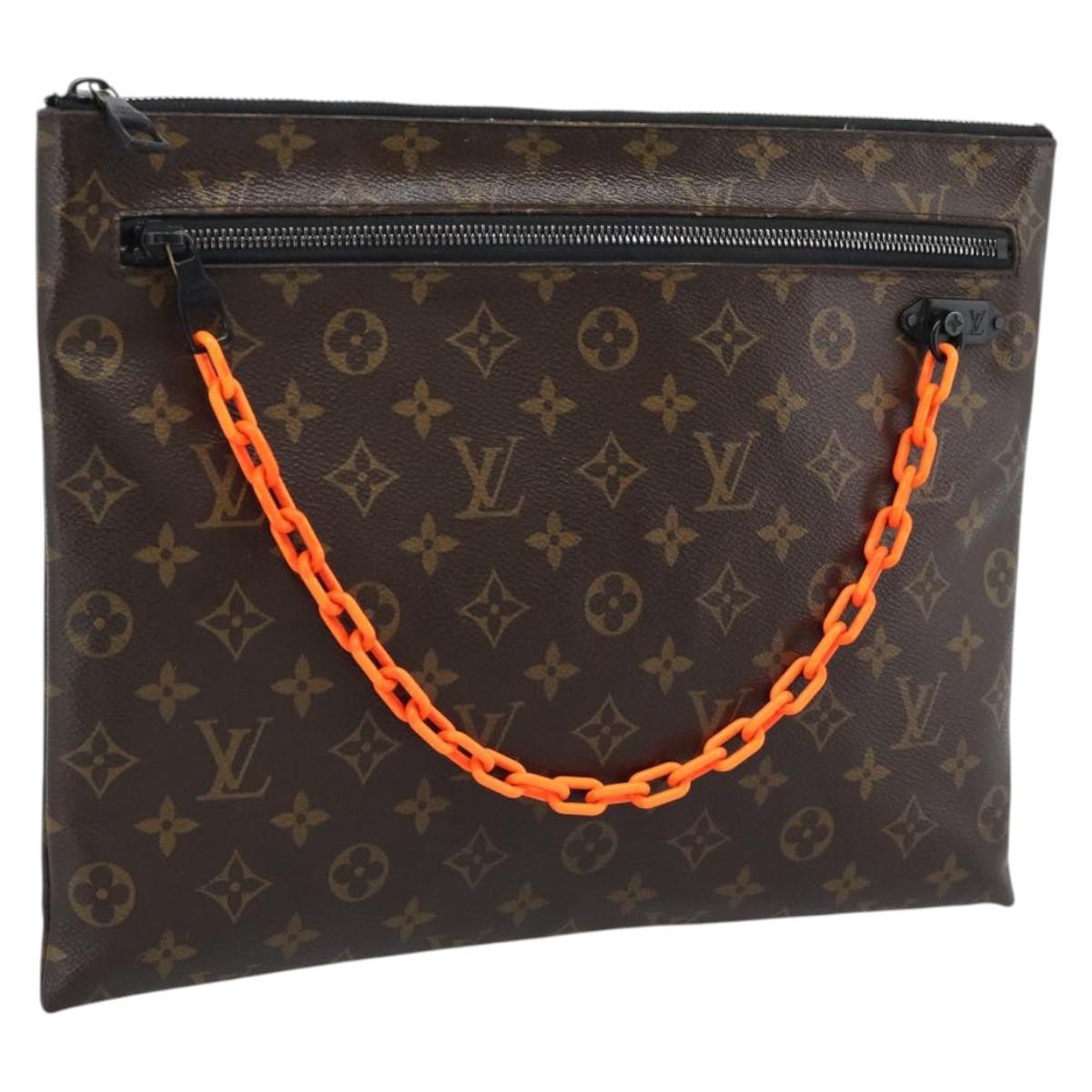 Louis Vuitton Solar Ray A4 Monogram Canvas, Brown, Canvas, Clutch