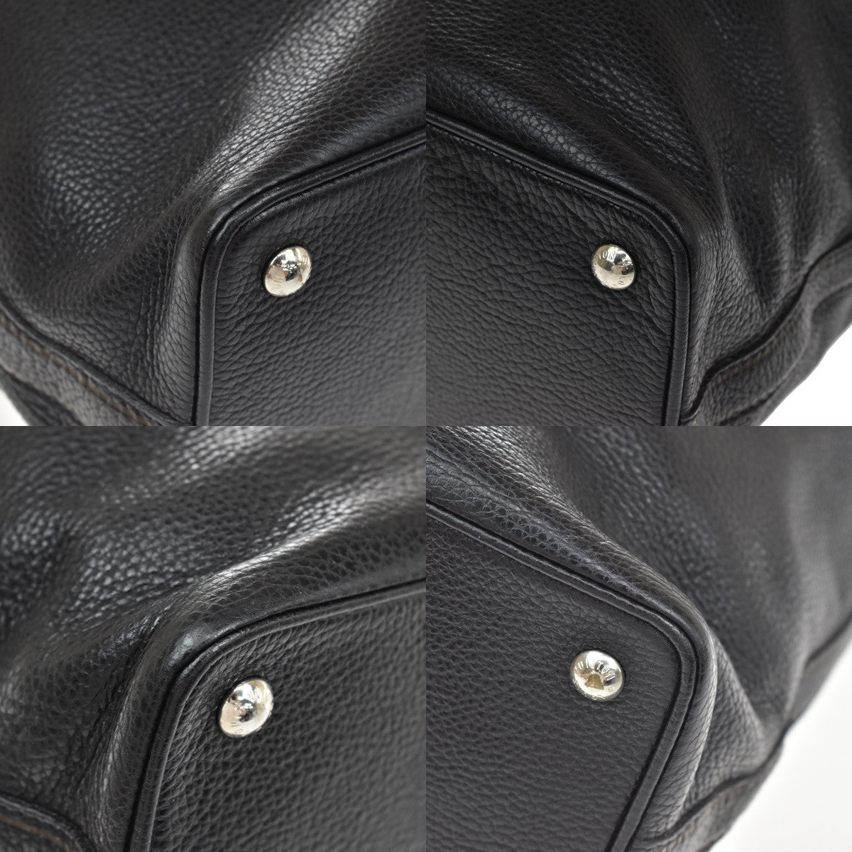 Louis Vuitton Trunks and Bags Shoe Tobago Leather, Black, Leather, Handbag