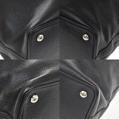 Louis Vuitton Trunks and Bags Shoe Tobago Leather, Black, Leather, Handbag
