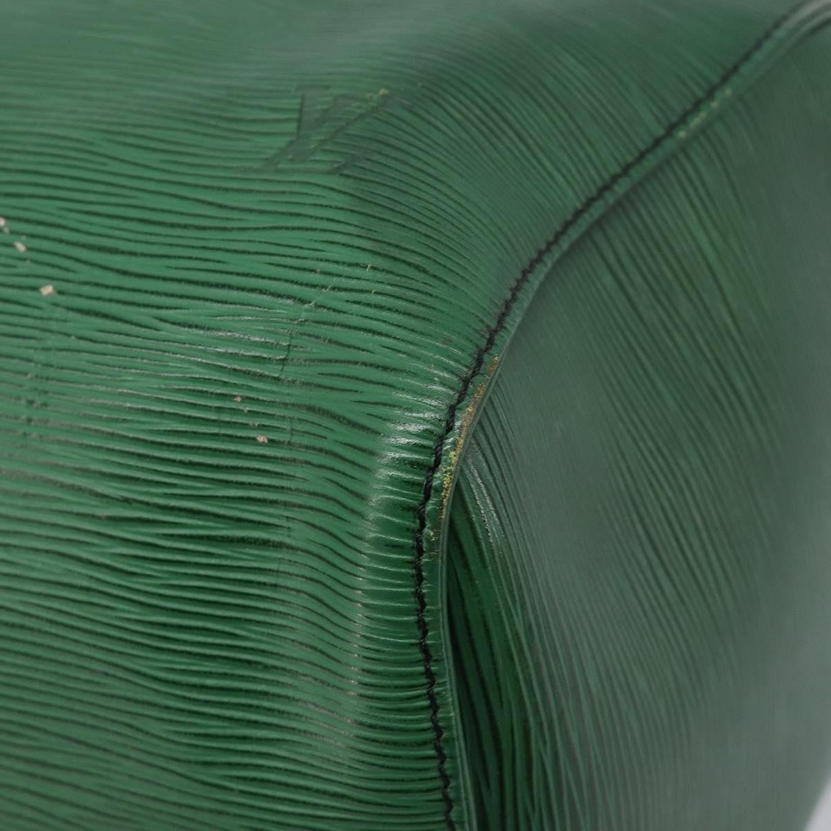 Louis Vuitton Keepall Epi Leather, Green, Leather, Travel Bag