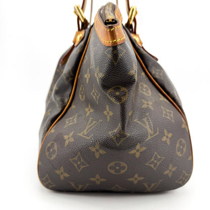 Louis Vuitton Tivoli Monogram Canvas, Brown, Canvas, Handbag