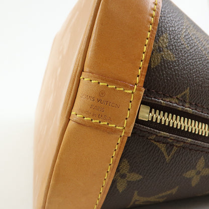 Louis Vuitton Alma Monogram Canvas, Brown, Canvas, Handbag