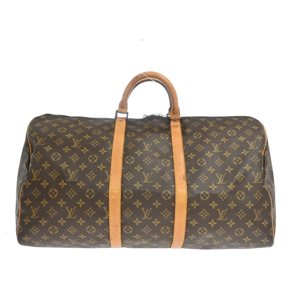 Louis Vuitton Keepall Monogram Canvas, Brown, Canvas, Travel Bag
