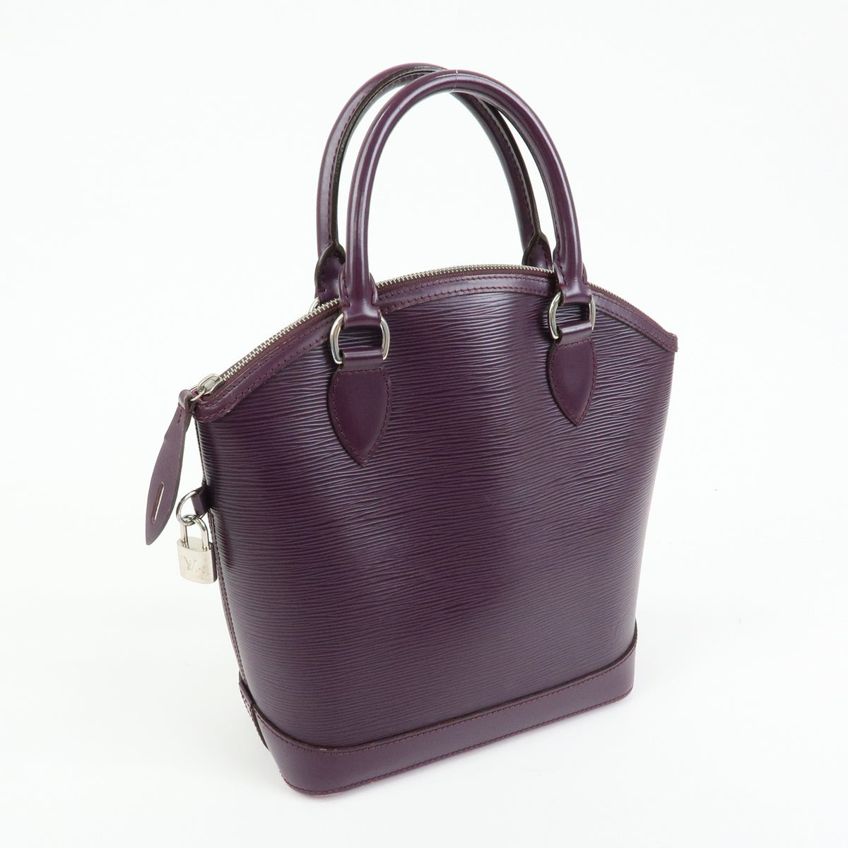 Louis Vuitton Lockit Epi Leather, Purple, Leather, Handbag
