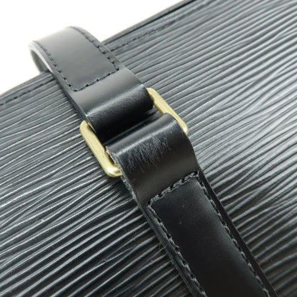 Louis Vuitton Soufflot Epi Leather, Black, Leather, Tote Bag