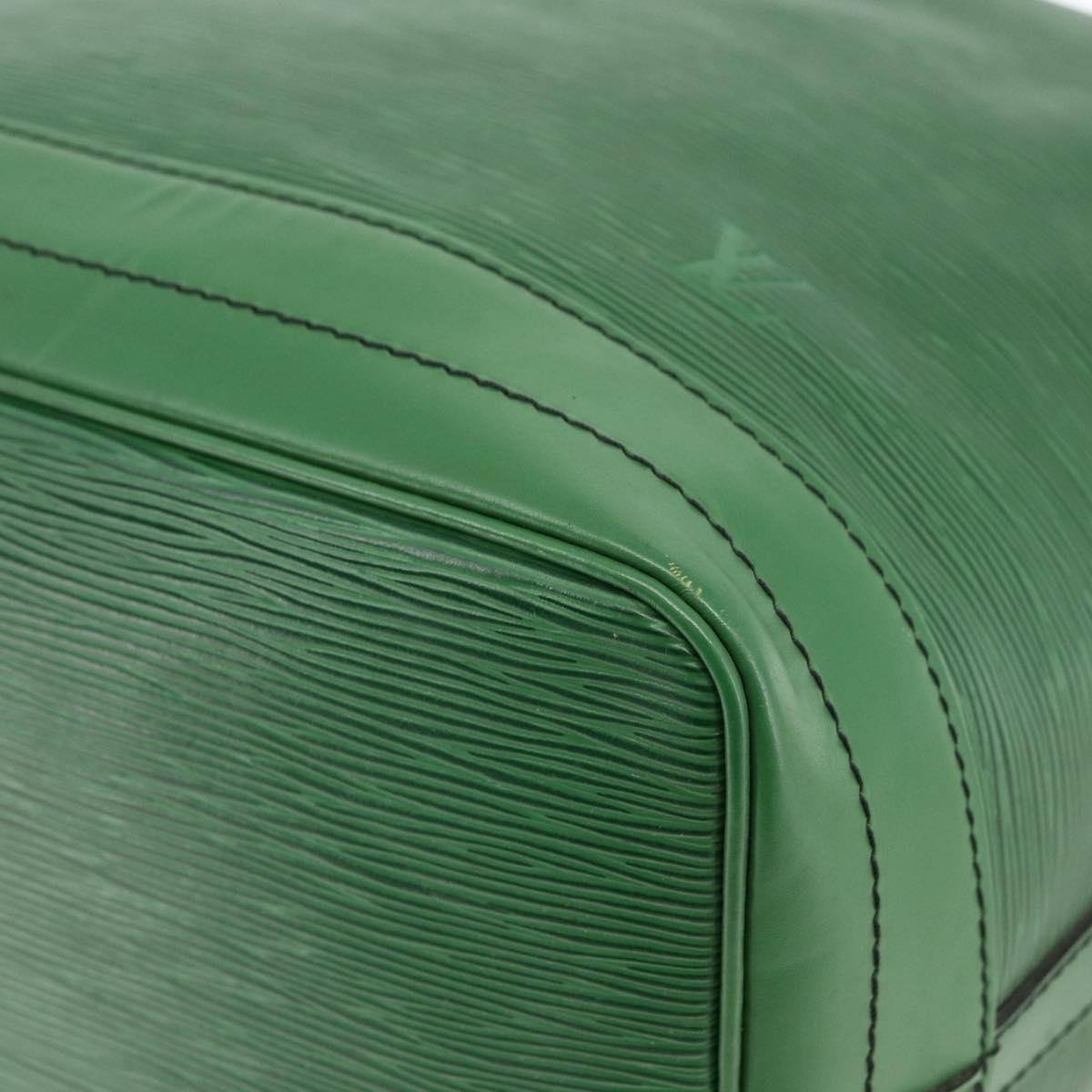 Louis Vuitton Noé Epi, Green, Leather, Shoulder Bag