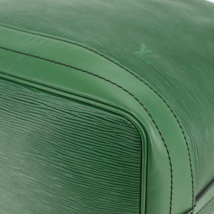 Louis Vuitton Noé Epi, Green, Leather, Shoulder Bag