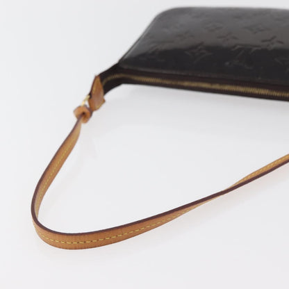 Louis Vuitton Lexington Pochette Monogram Vernis, Brown, Patent Leather, Clutch