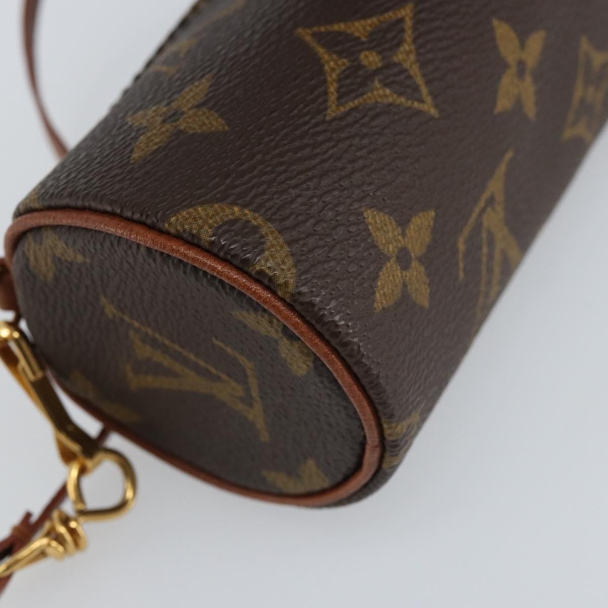 Louis Vuitton Papillon Pochette Monogram Canvas, Brown, Canvas, Clutch