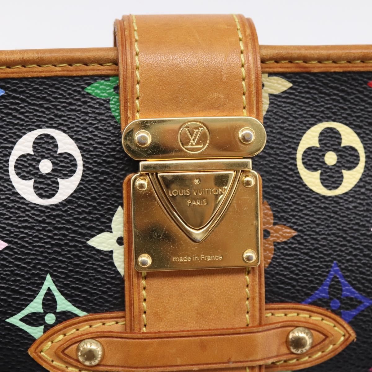 Louis Vuitton Shirley Monogram Multicolor, Black, Canvas, Handbag