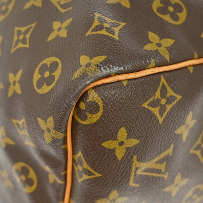 Louis Vuitton Keepall Bandouliere Monogram Canvas, Brown, Canvas, Travel Bag
