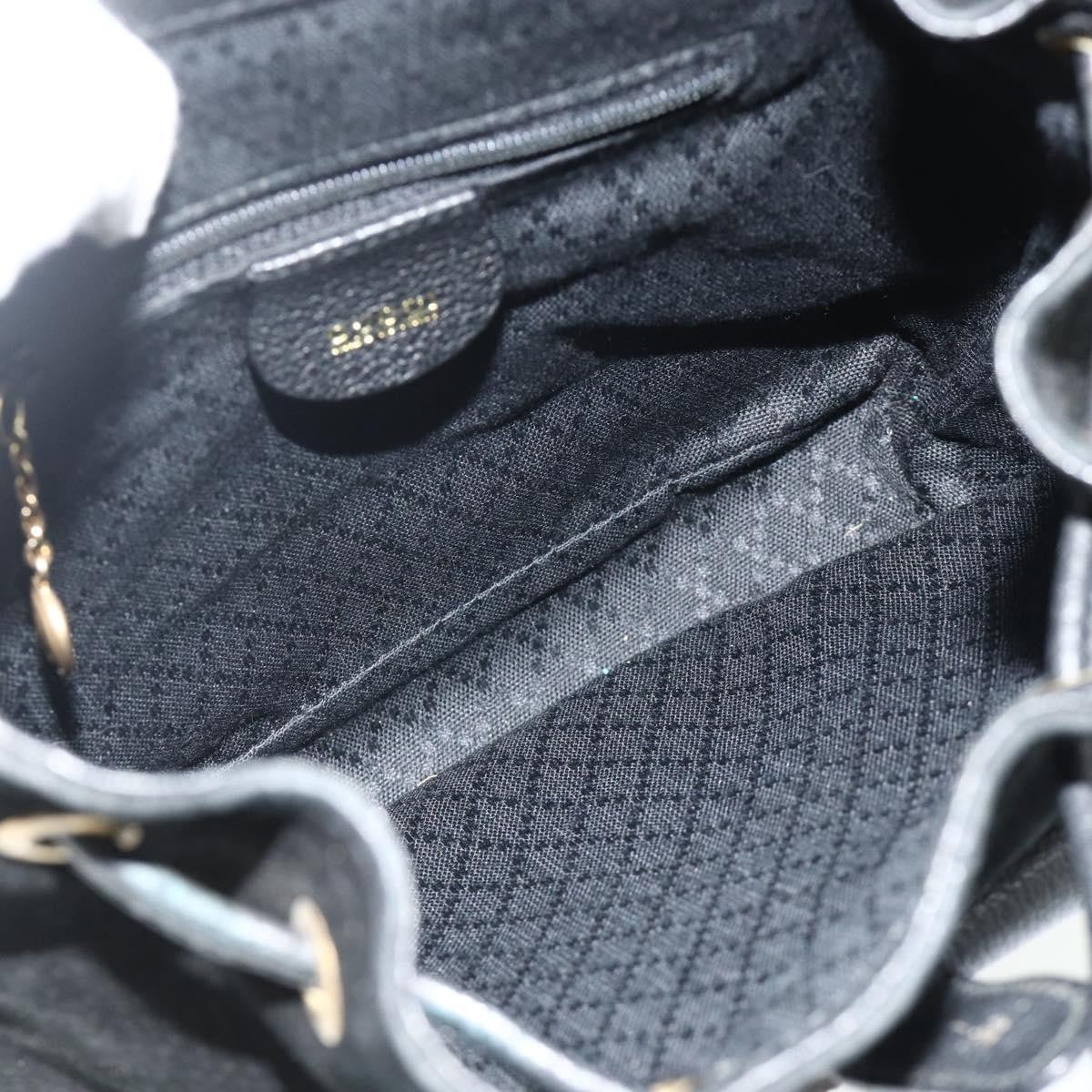 Gucci Gucci bamboo daim, Black, Suede, Backpack