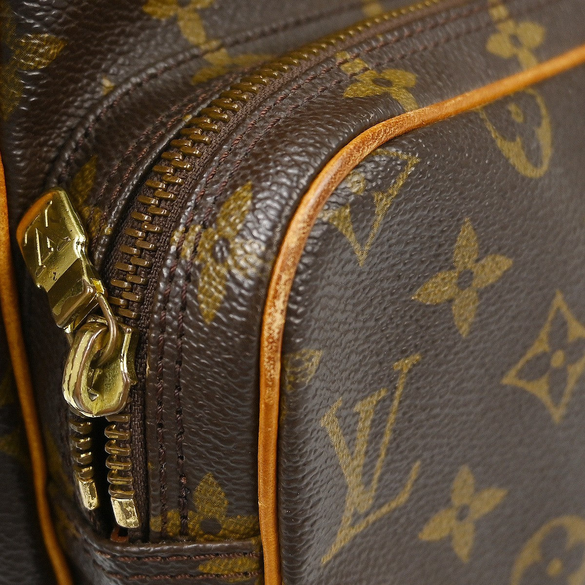Louis Vuitton Nil Messenger Monogram Canvas, Brown, Canvas, Shoulder Bag