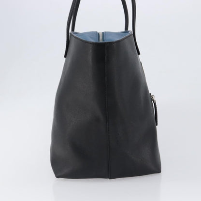 Fendi Monster Roll Leather, Black, Leather, Tote Bag