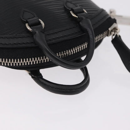 Louis Vuitton Lockit Epi Leather, Black, Leather, Handbag