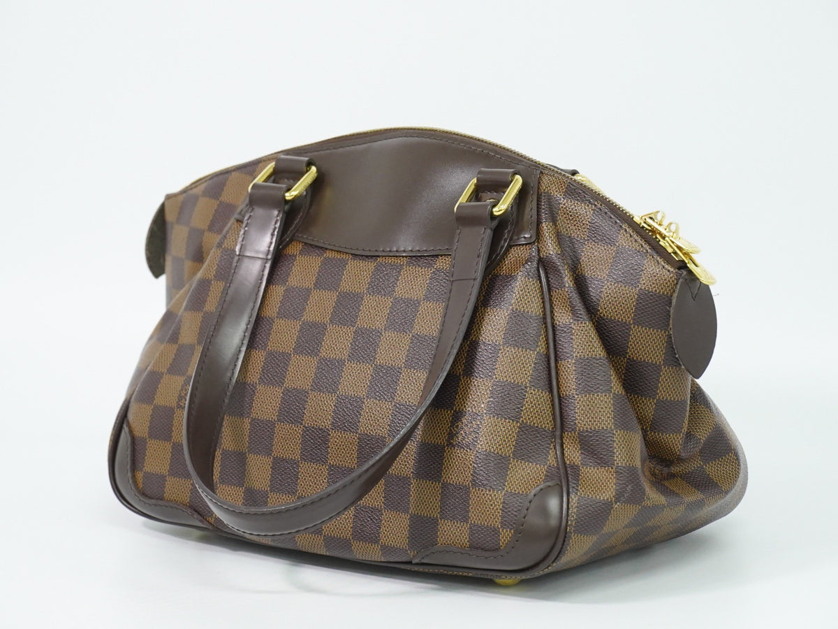 Louis Vuitton Verona Damier, Brown, Canvas, Handbag