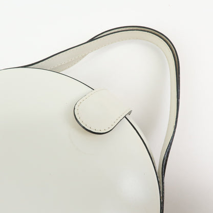 Loewe Vintage Leather, White, Leather, Shoulder Bag