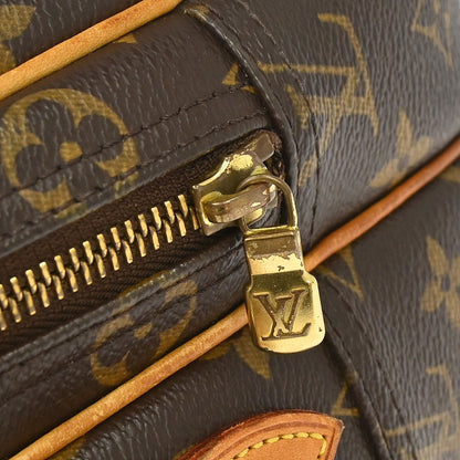 Louis Vuitton Reporter Monogram Canvas, Brown, Canvas, Shoulder Bag