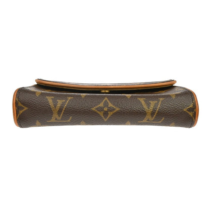 Louis Vuitton Florentine Waist Monogram Canvas, Brown, Canvas, Handbag