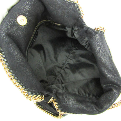 Stella McCartney Falabella Faux Leather, Gray, Polyester, Shoulder Bag