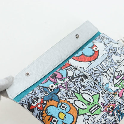 Louis Vuitton Trio Envelope Pouch Set Limited Edition Monogram Comics Canvas, Multicolour, Canvas, Clutch