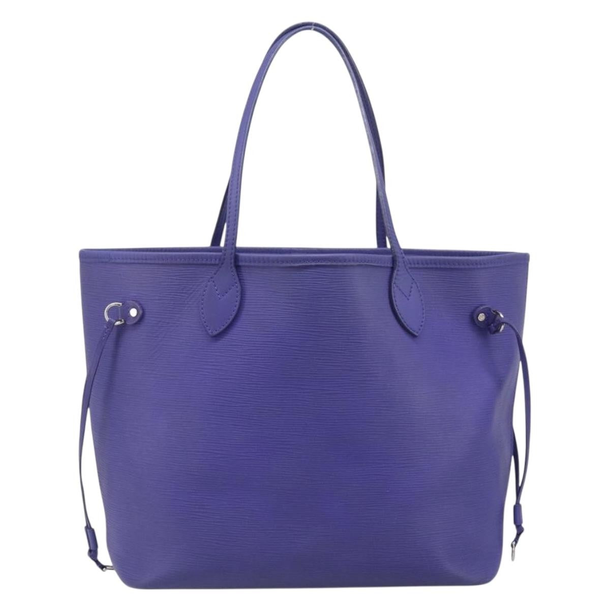 Louis Vuitton Neverfull Epi Leather, Purple, Leather, Tote Bag