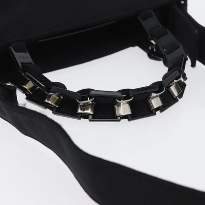 Salvatore Ferragamo Vintage Canvas, Black, Canvas, Handbag