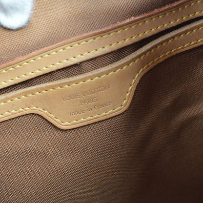 Louis Vuitton Vintage Montsouris Monogram Canvas, Brown, Canvas, Backpack