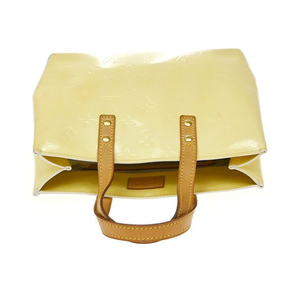 Louis Vuitton Robert Wilson Reade Vernis, Yellow, Patent Leather, Tote Bag